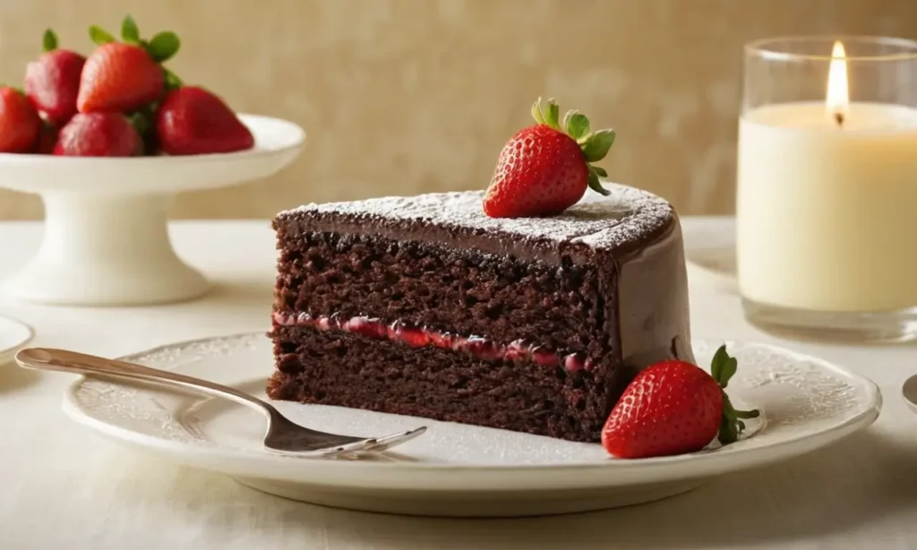 Indulge in this rich-flourless-chocolate-cake-recipe—an easy, gluten-free dessert that's fudgy, decadent, and perfect for chocolate lovers!