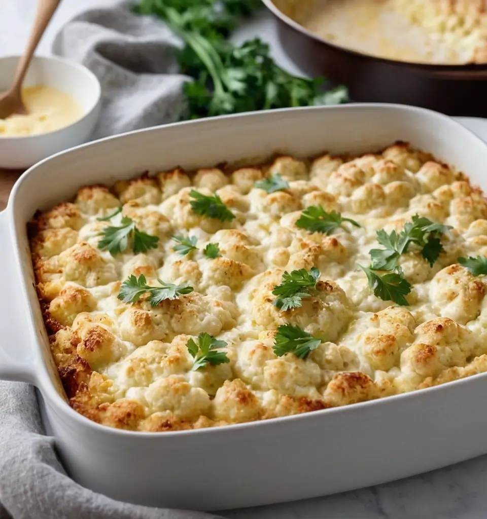 Discover the Ultimate Roasted Cauliflower Cheese recipe – a creamy, flavorful side dish that's easy to make and perfect for any meal.
